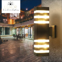 outdoor lighting Donello Dual-Head LED Outdoor Wall Sconce - Luxor Home Decor & Lighting
