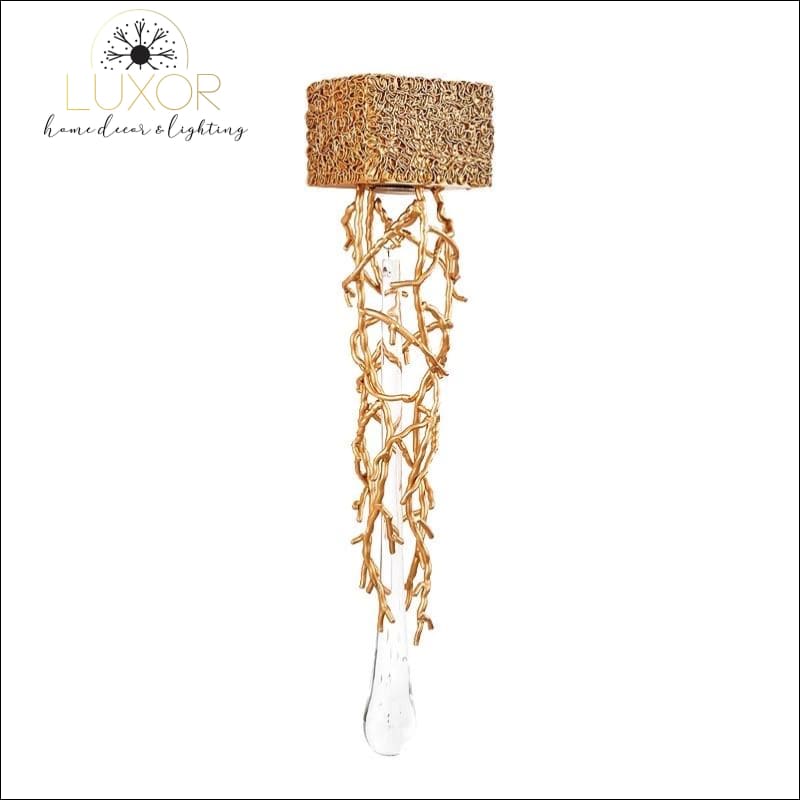 wall lighting Dubai Gold Branch Sconce - Luxor Home Decor & Lighting
