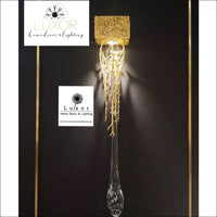 wall lighting Dubai Gold Branch Sconce - Luxor Home Decor & Lighting
