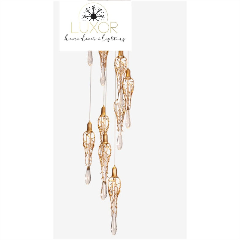 chandelier Dubai Gold Luxury Chandelier - Luxor Home Decor & Lighting