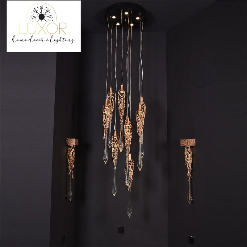 chandelier Dubai Gold Luxury Chandelier - Luxor Home Decor & Lighting