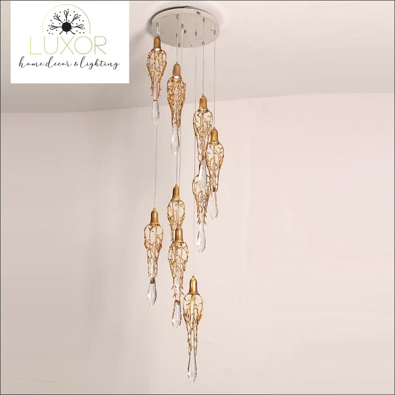 chandelier Dubai Gold Luxury Chandelier - Luxor Home Decor & Lighting