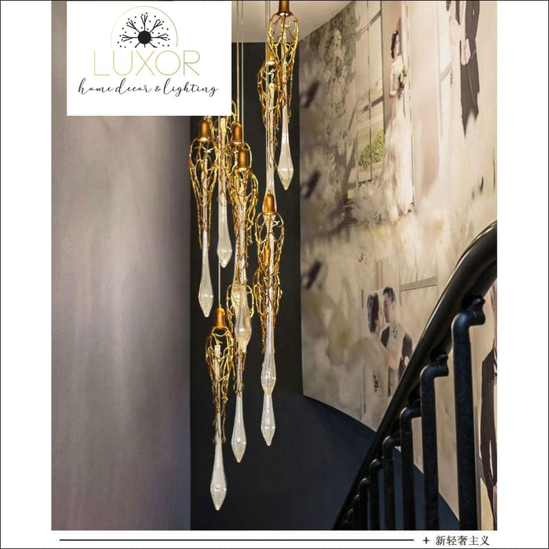 chandelier Dubai Gold Luxury Chandelier - Luxor Home Decor & Lighting