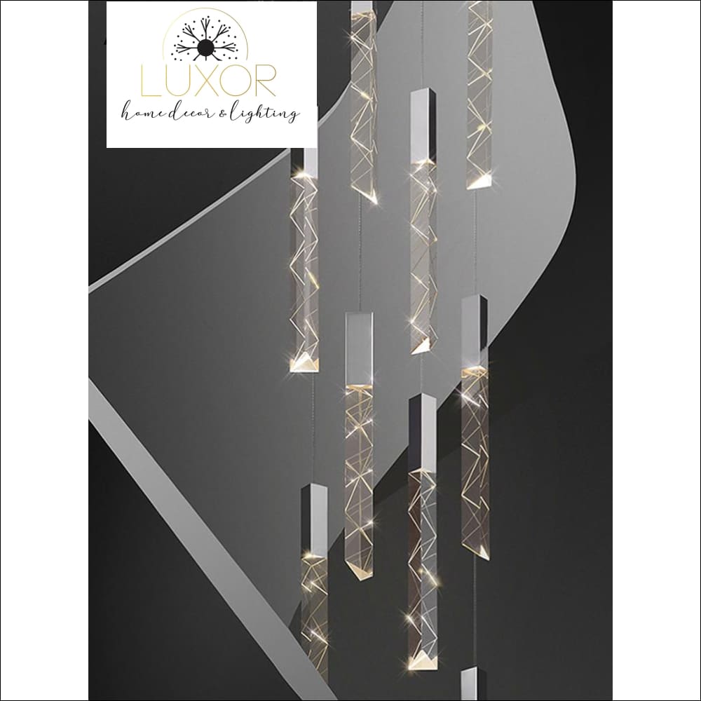 chandeliers Duplex Cascade Chandelier - Luxor Home Decor & Lighting