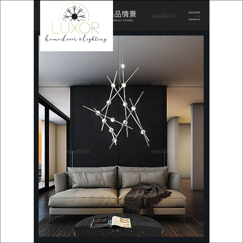 Echo Post Modern Chandelier - chandelier