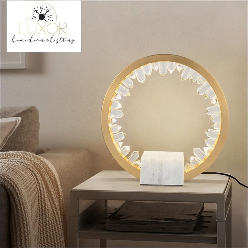 lighting Eclipse Table Lamp - Luxor Home Decor & Lighting