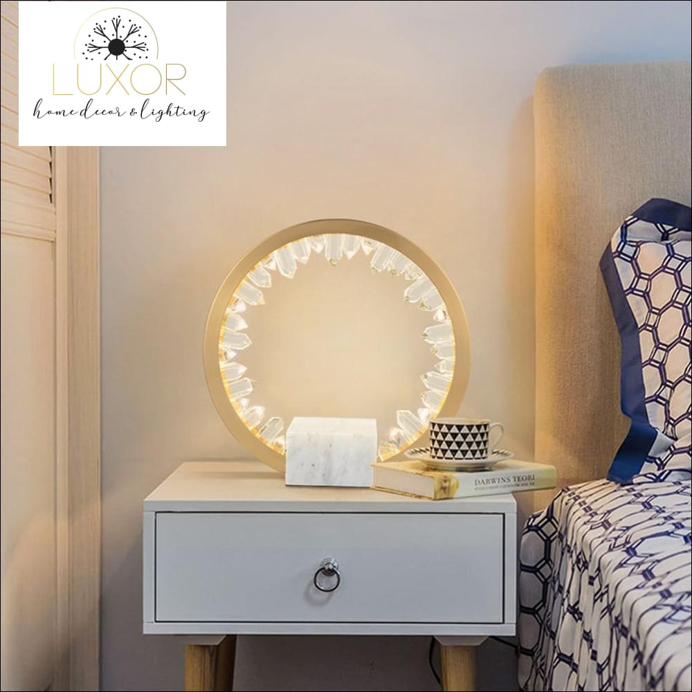 lighting Eclipse Table Lamp - Luxor Home Decor & Lighting