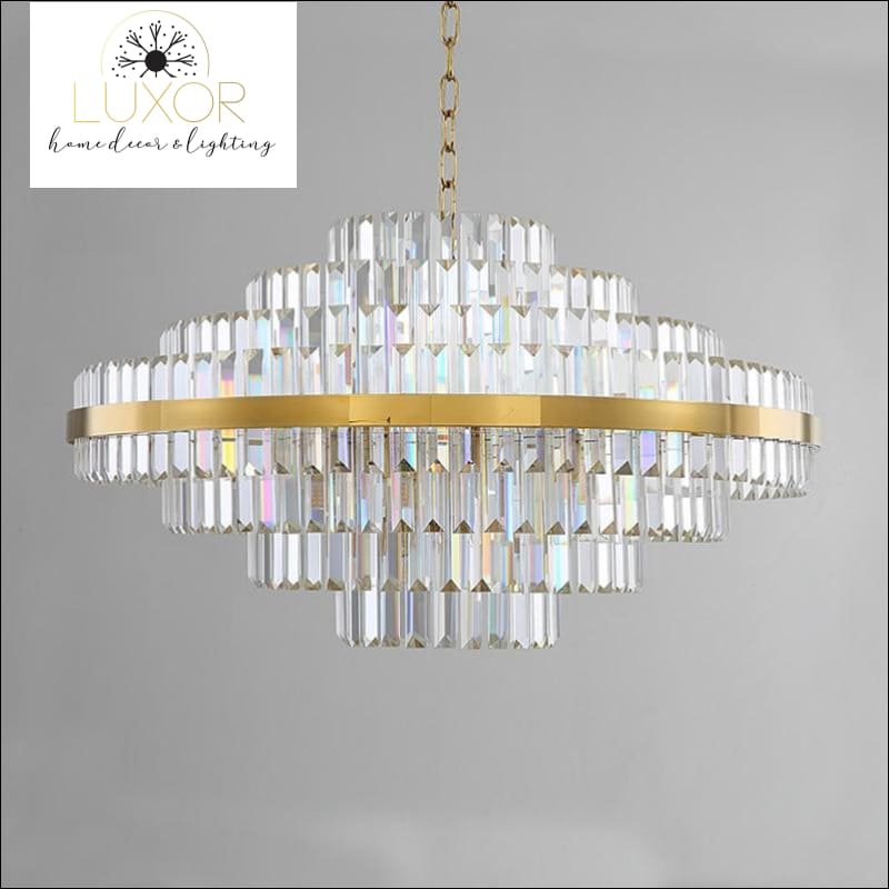 chandeliers Edilina Luxury Chandelier - Luxor Home Decor & Lighting