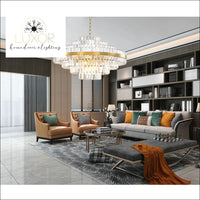 chandeliers Edilina Luxury Chandelier - Luxor Home Decor & Lighting