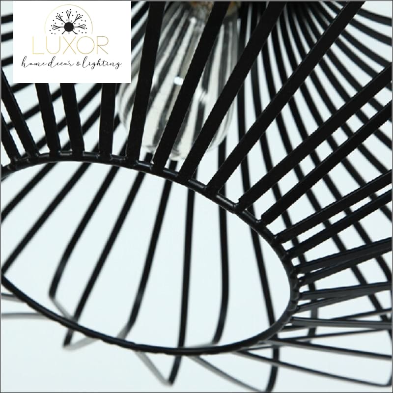 pendant lighting Elaine Industrial Edison Hanging Light - Luxor Home Decor & Lighting