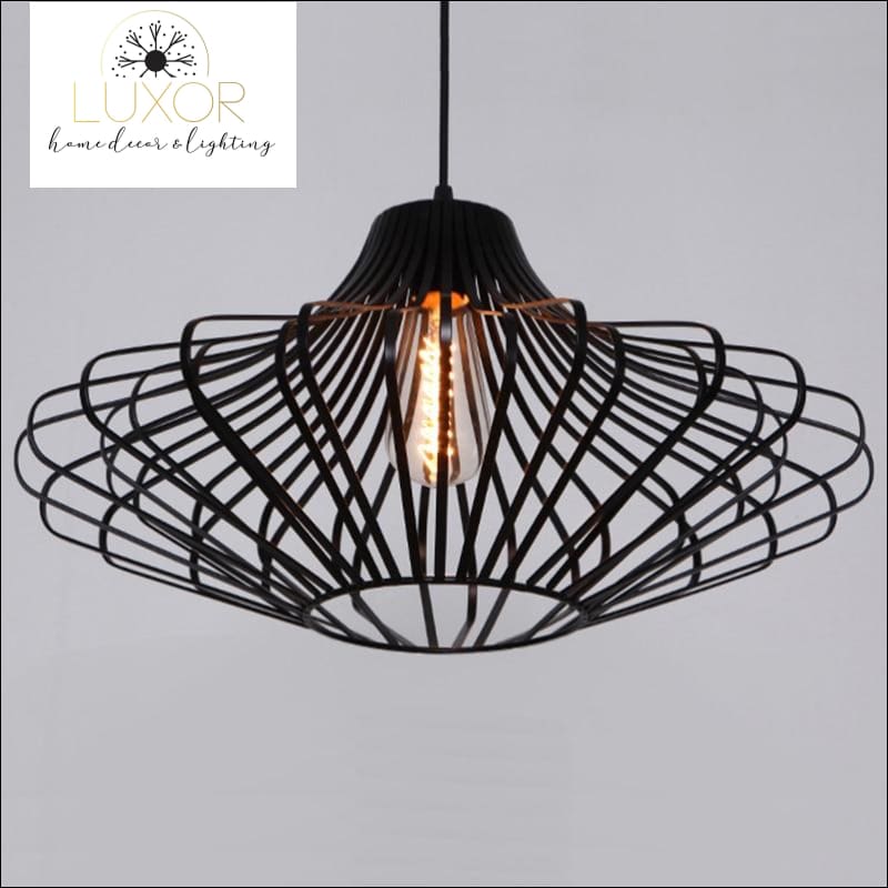 pendant lighting Elaine Industrial Edison Hanging Light - Luxor Home Decor & Lighting