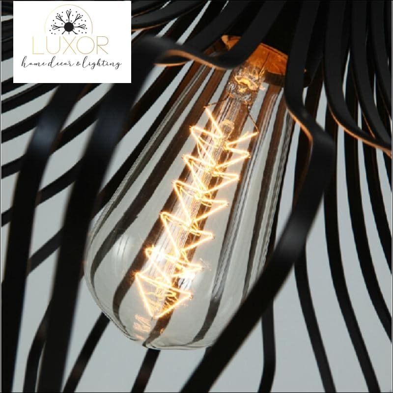 pendant lighting Elaine Industrial Edison Hanging Light - Luxor Home Decor & Lighting