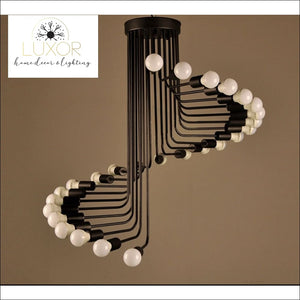 Chandeliers Elanis Spiral Chandelier - Luxor Home Decor & Lighting