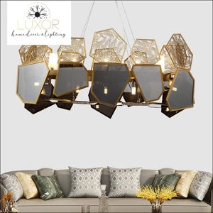 chandeliers Electra Post Modern Chandelier - Luxor Home Decor & Lighting
