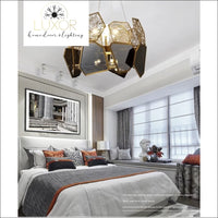 chandeliers Electra Post Modern Chandelier - Luxor Home Decor & Lighting