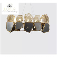 chandeliers Electra Post Modern Chandelier - Luxor Home Decor & Lighting