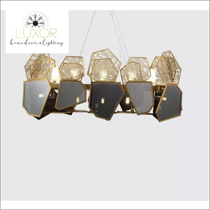 chandeliers Electra Post Modern Chandelier - Luxor Home Decor & Lighting