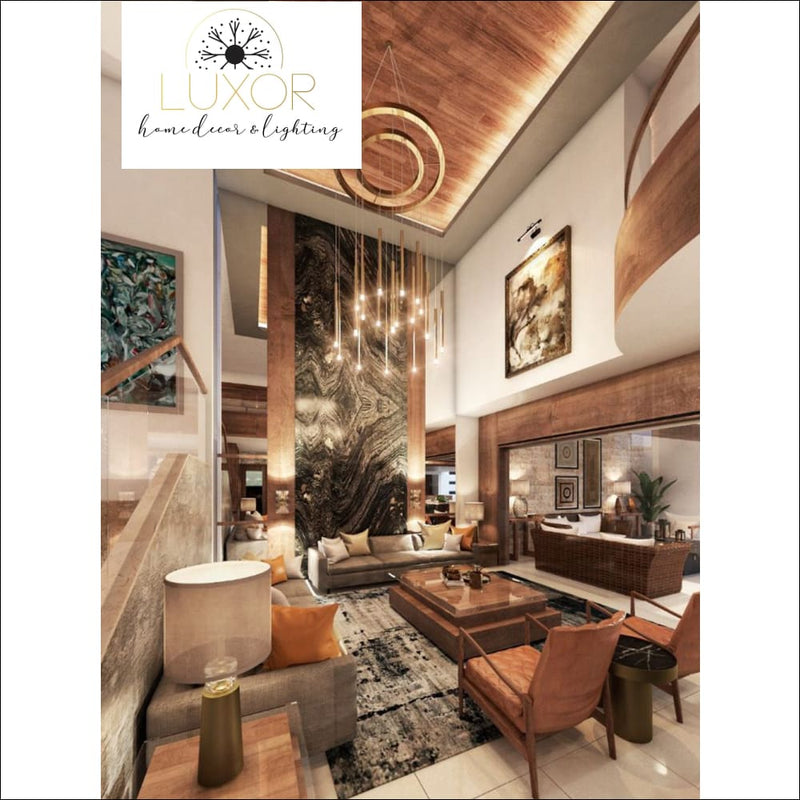 chandeliers Elena Spiral Chandelier - Luxor Home Decor & Lighting