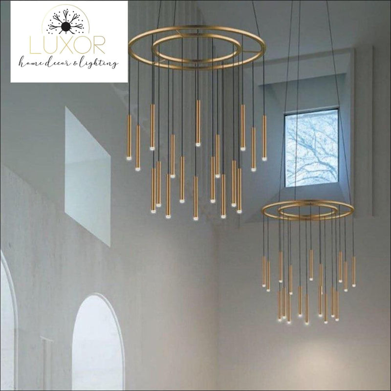 chandeliers Elena Spiral Chandelier - Luxor Home Decor & Lighting