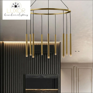 chandeliers Elena Spiral Chandelier - Luxor Home Decor & Lighting