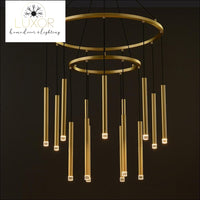 chandeliers Elena Spiral Chandelier - Luxor Home Decor & Lighting