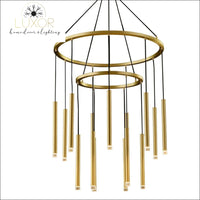 chandeliers Elena Spiral Chandelier - Luxor Home Decor & Lighting