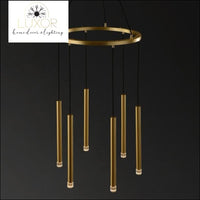 chandeliers Elena Spiral Chandelier - Luxor Home Decor & Lighting