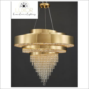 Elenor Lux Crystal Chandelier - chandeliers