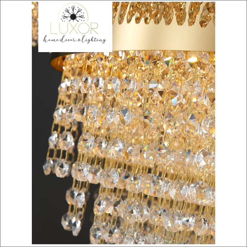 Elenor Lux Crystal Chandelier - chandeliers