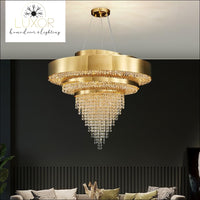 Elenor Lux Crystal Chandelier - chandeliers