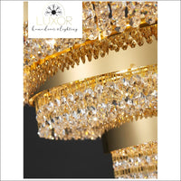 Elenor Lux Crystal Chandelier - chandeliers