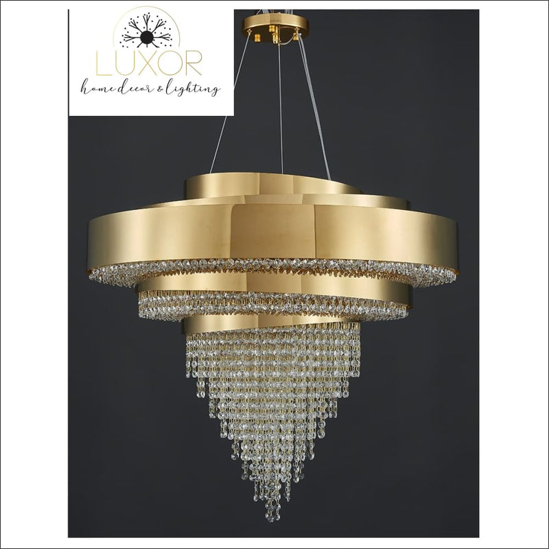 Elenor Lux Crystal Chandelier - chandeliers