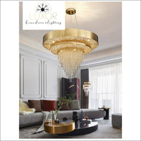 Elenor Lux Crystal Chandelier - chandeliers