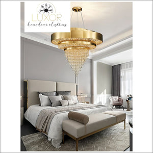 Elenor Lux Crystal Chandelier - chandeliers