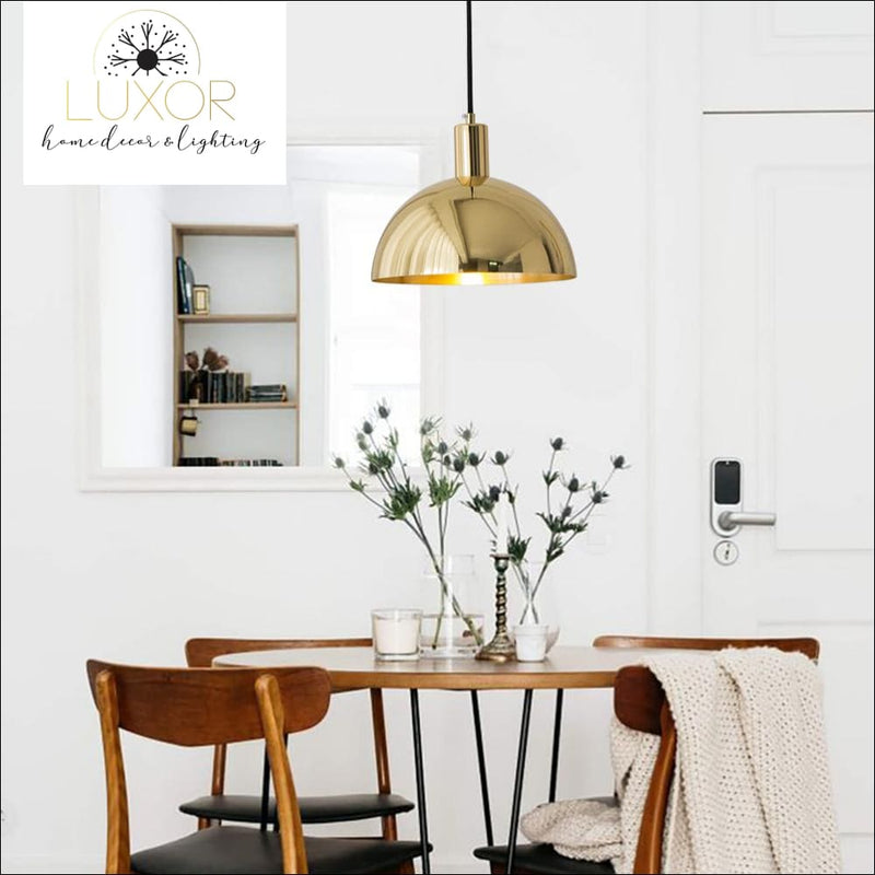 pendant lighting Elite Nordic Gold Pendant Light - Luxor Home Decor & Lighting