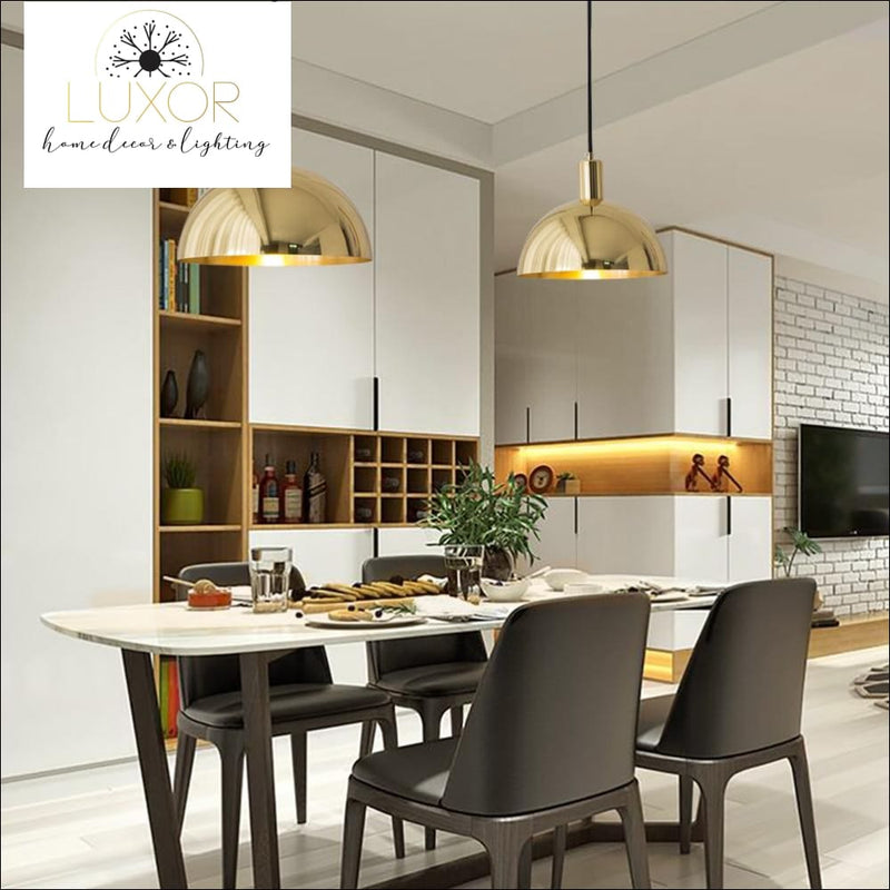 pendant lighting Elite Nordic Gold Pendant Light - Luxor Home Decor & Lighting
