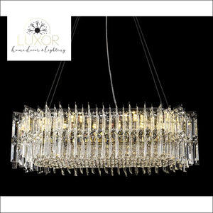 Elieth Rectangular Crystal Chandelier - chandelier