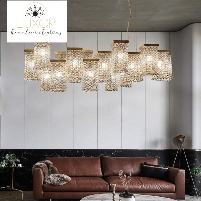 Elkelise Crystal Chandelier - chandelier