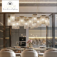 Elkelise Crystal Chandelier - chandelier
