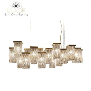 Elkelise Crystal Chandelier - chandelier