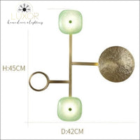 wall lighting Emerald Gold LED Wall Sconce - Luxor Home Decor & Lighting