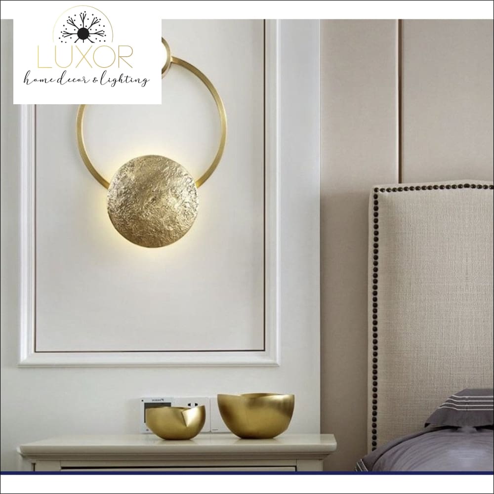 wall lighting Emerald Gold LED Wall Sconce - Luxor Home Decor & Lighting