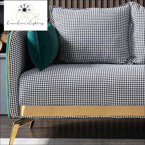 Emerald Velvet Sofa