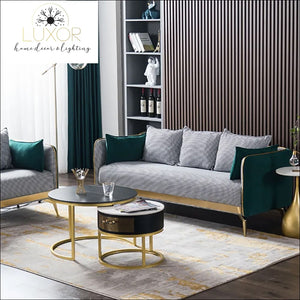 Emerald Velvet Sofa