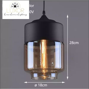 Pendant lighting Emma Industrial Pendant Light - Luxor Home Decor & Lighting