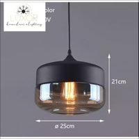 Pendant lighting Emma Industrial Pendant Light - Luxor Home Decor & Lighting