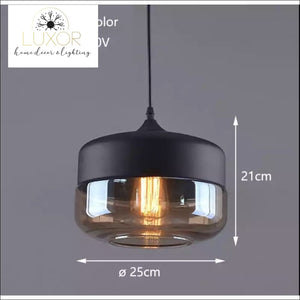 Pendant lighting Emma Industrial Pendant Light - Luxor Home Decor & Lighting