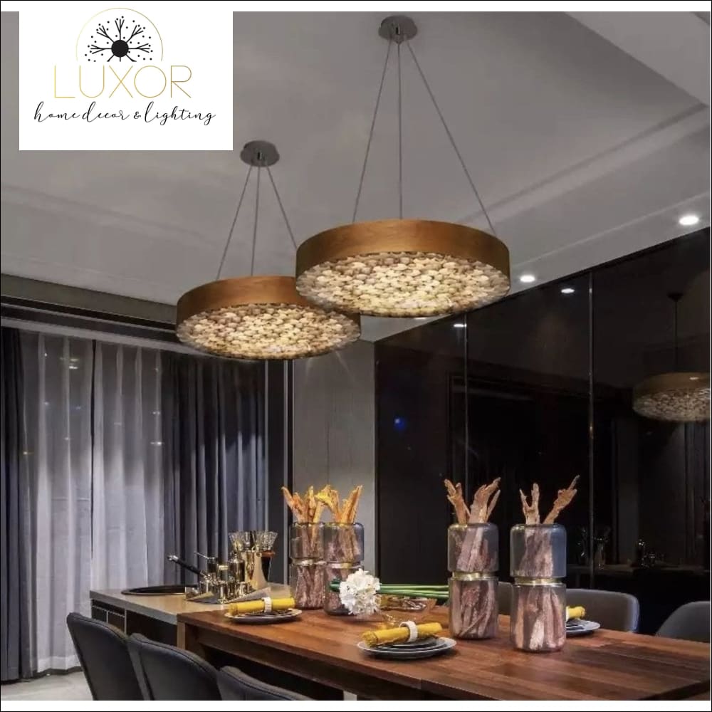 chandeliers Empire Wooden Chandelier - Luxor Home Decor & Lighting
