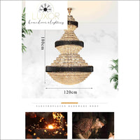 chandeliers Empress Grand Lux Crystal Chandelier - Luxor Home Decor & Lighting