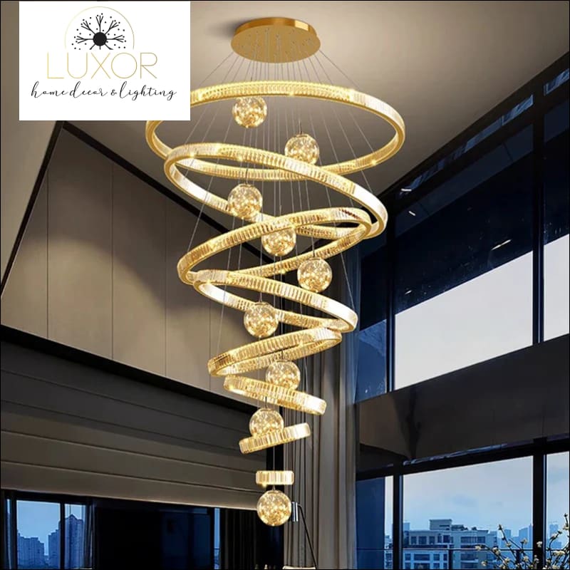 Empyrean Essence Crystal Chandelier - chandeliers